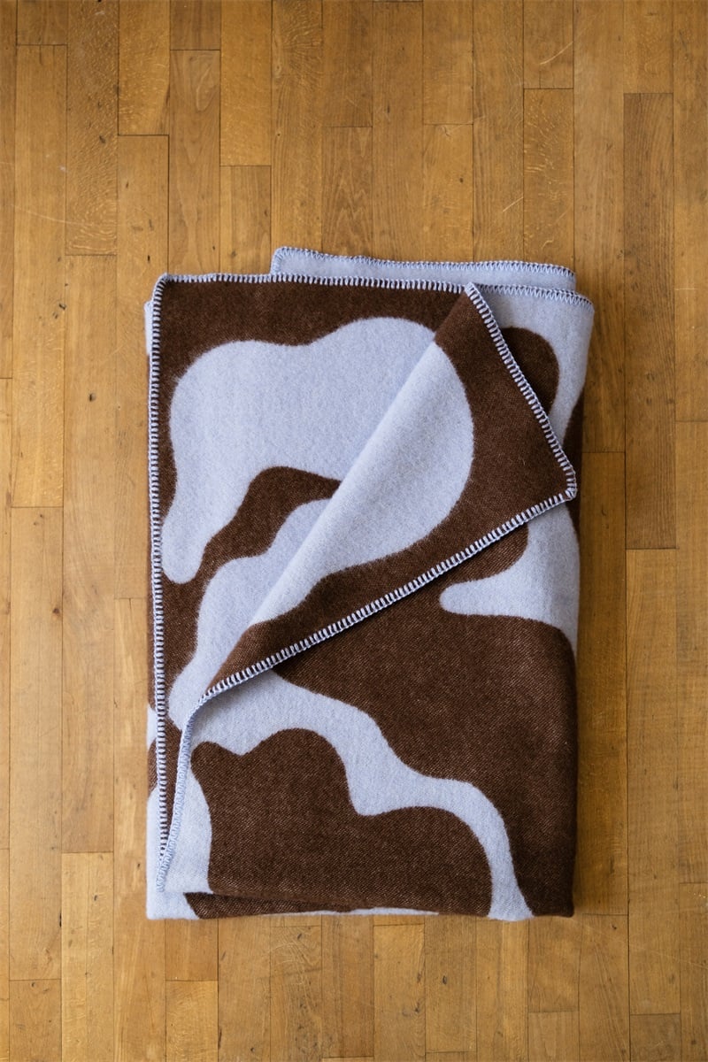 Leaves Wool Blanket