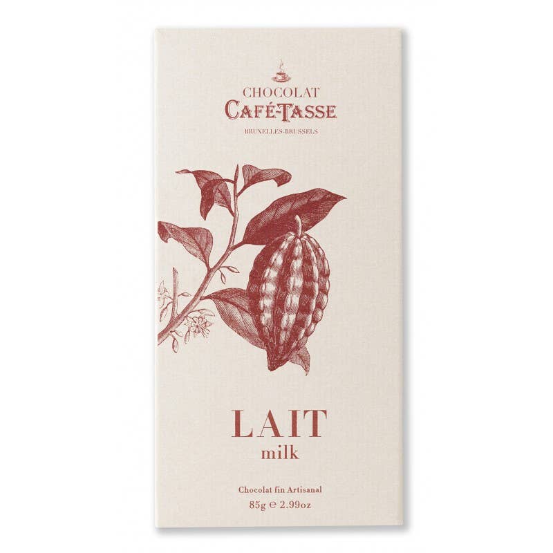 Cafe-Tasse Chocolate Bar 85g 
Milk chocolate