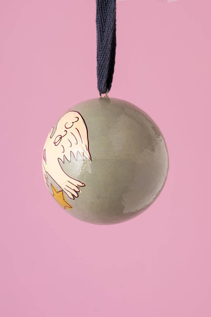 The Dove Grey Bauble