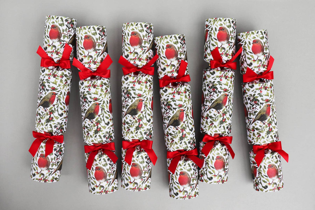 ROBIN LUXURY CHRISTMAS CRACKERS