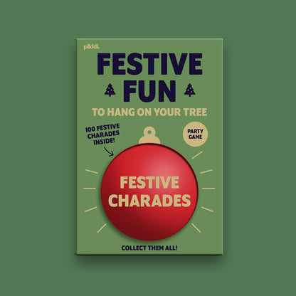 Festive Fun Charades | Christmas Bauble Party Game