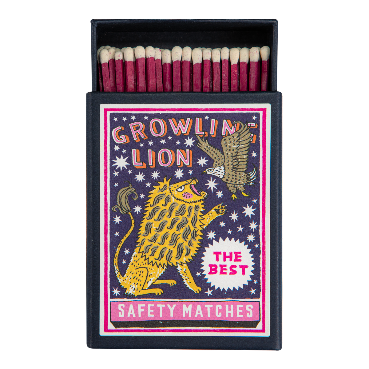Growling Lion | Keepsake Matchbox