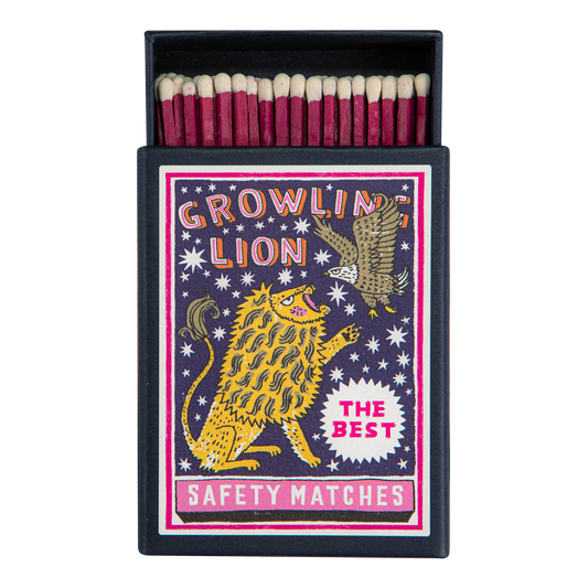 Growling Lion | Keepsake Matchbox