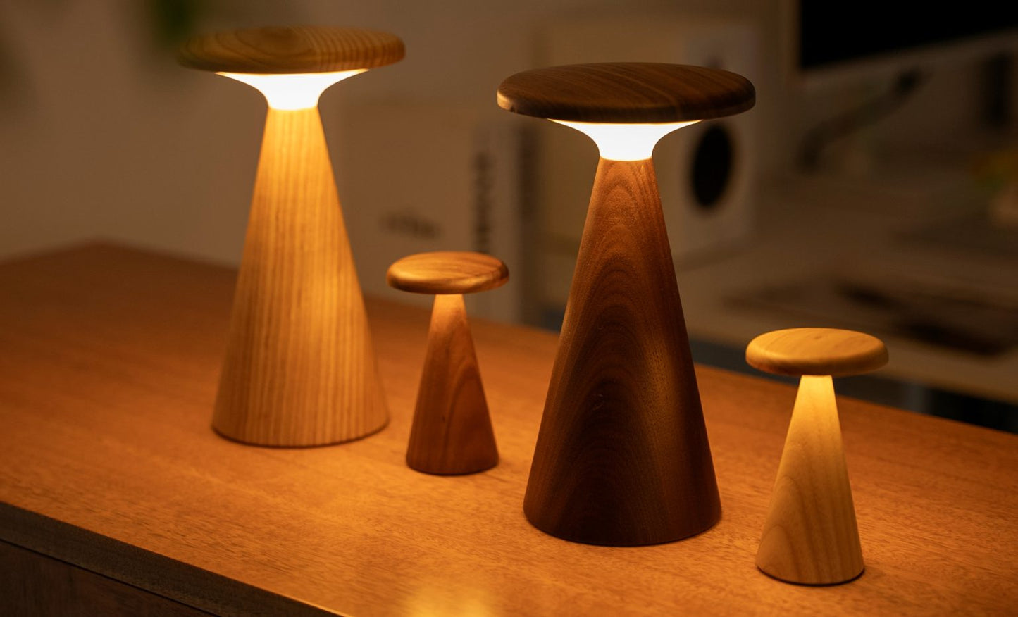 Sylva Table Lamp - Mini - White Ash