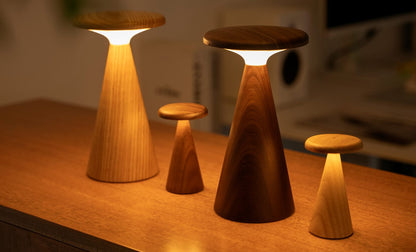 Sylva Table Lamp - Mini - White Ash