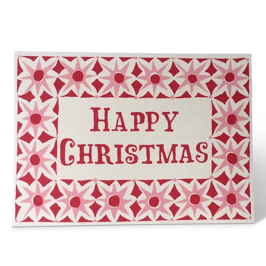 Cambridge Imprint Cards Alhambra Christmas Pink / PK 10