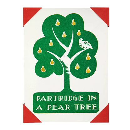 Archivist Partridge in a Pear Tree Card Pack 5