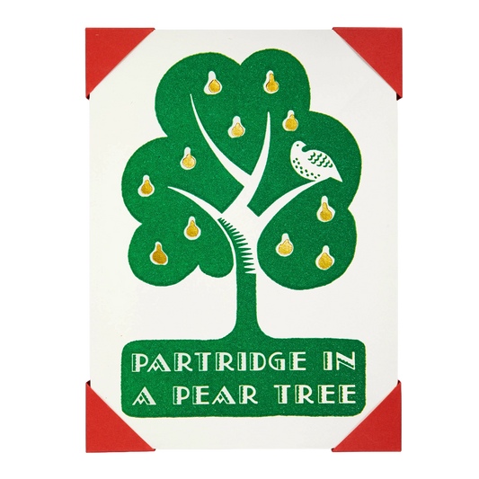Archivist Partridge in a Pear Tree Card Pack 5