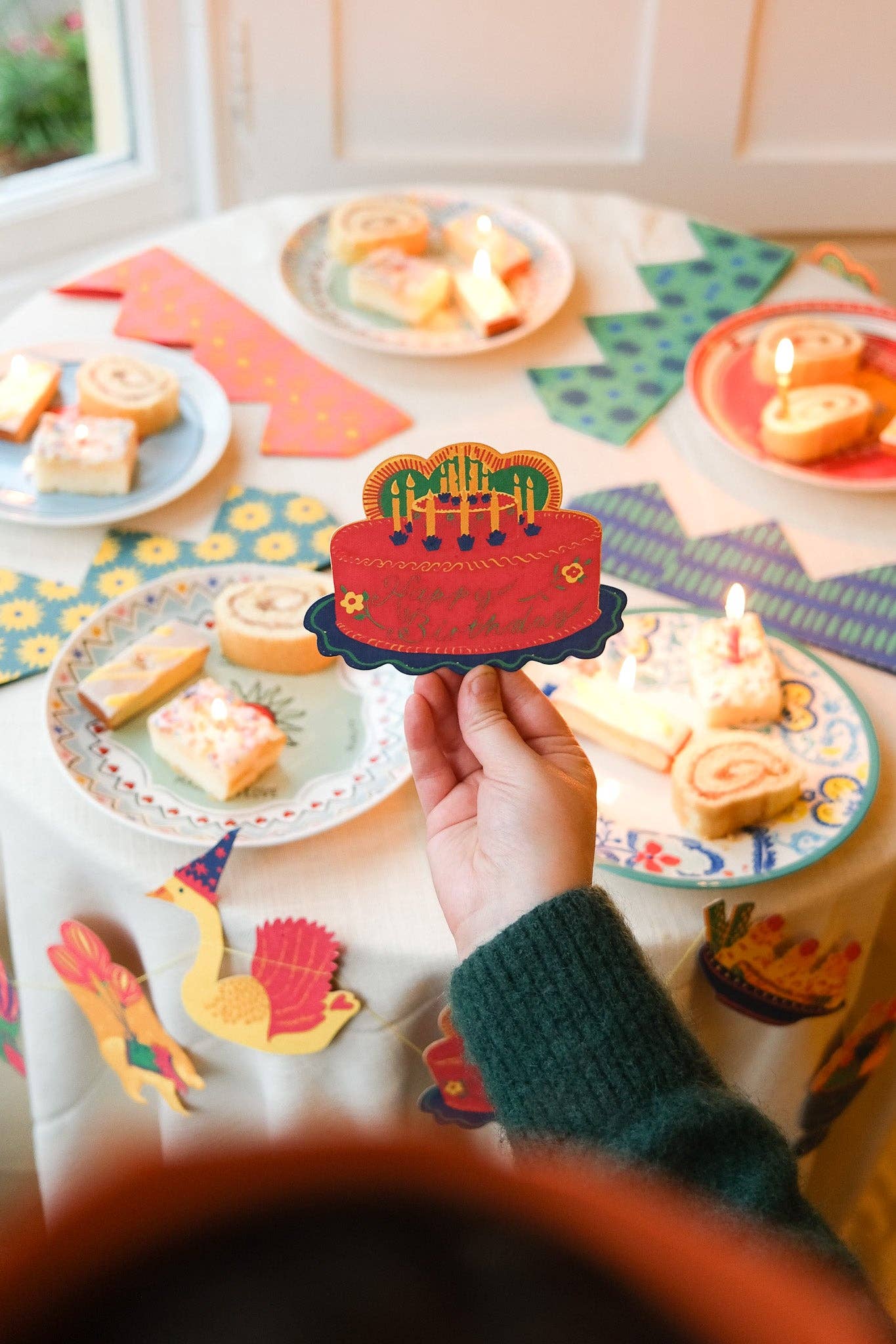 Party Cake Greeting Card