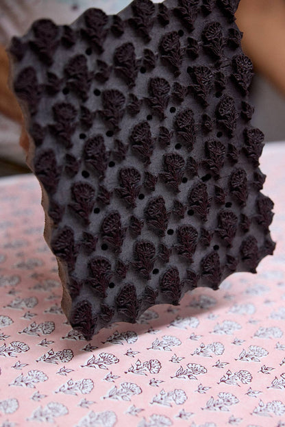 Hand Block Printed Gift Bags (Large) - Blush Refresh Collection