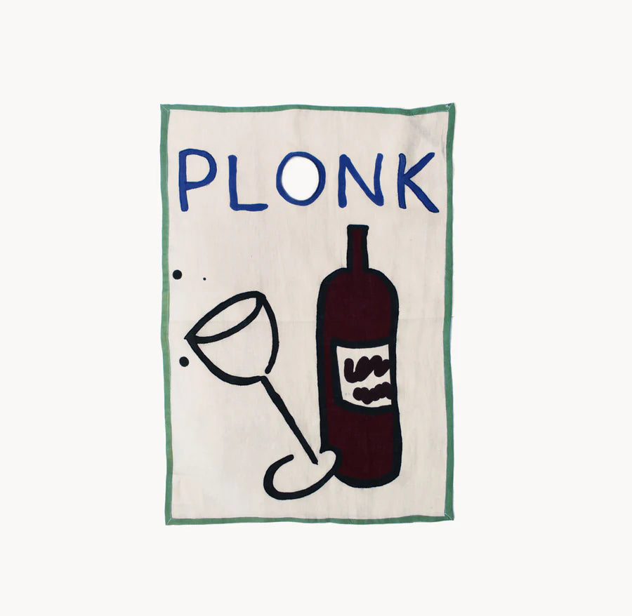 Amuse la Bouche Linen Tea Towel - Plonk