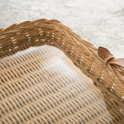 Rattan Rectangular Tray Marsella - Large