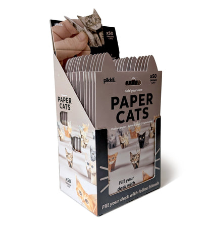 Paper Cats | Perfect For Cat Lovers | Cute DIY Origami Kit