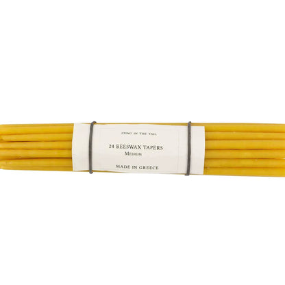 Beeswax Taper Bundle x24