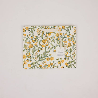 Hand Block Printed Gift Bags (Medium) Sunshine Refresh