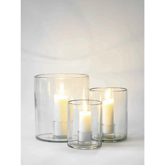 Luna Glass Candle Holder - Small