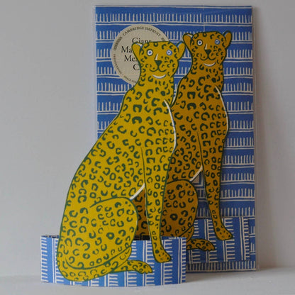 Giant Mantelpiece Menagerie Card: The Cheetah