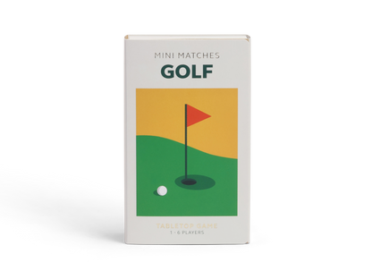 Mini Matches Golf | Tabletop Game Set for Golf Fans