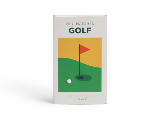 Mini Matches Golf | Tabletop Game Set for Golf Fans