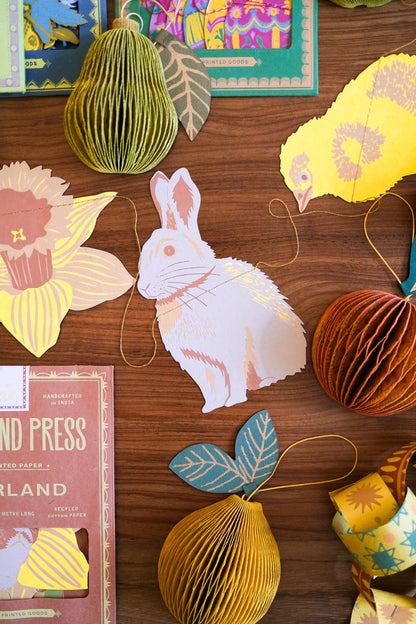 Rabbits Sewn Garland