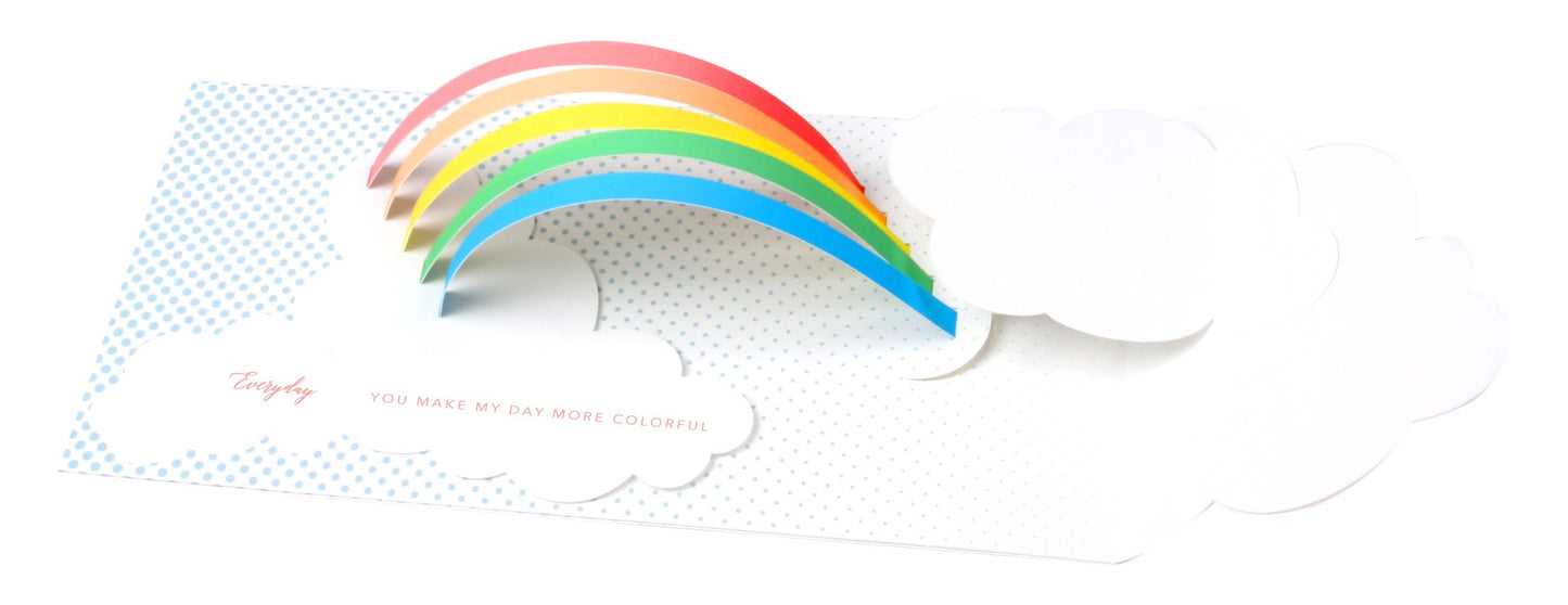 Rainbow Greetings Card