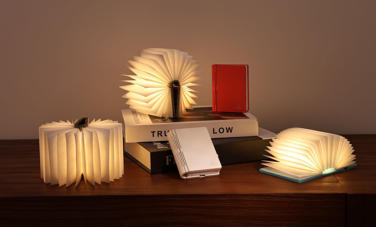Super Mini Smart Book Light / Palm Edition / Walnut