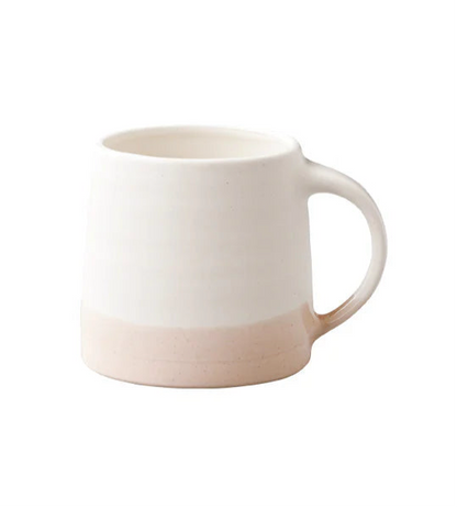 Kinto Mug White x Pink Beige 320ml