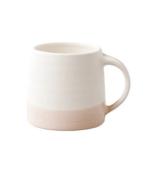 Kinto Mug White x Pink Beige 320ml