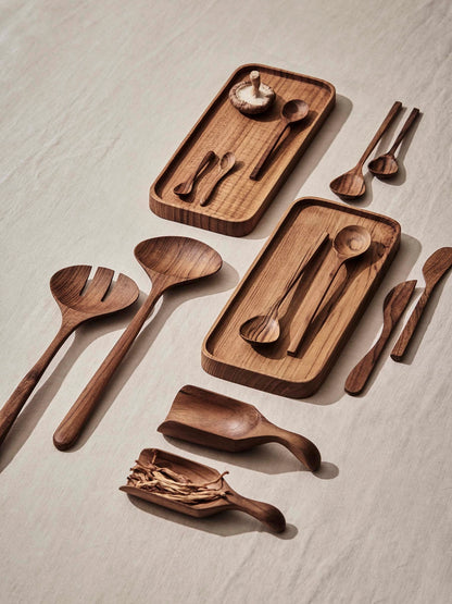 Teak Salad Servers