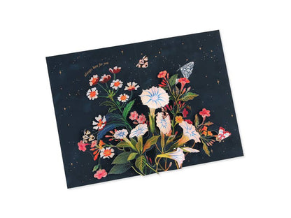 Night Garden Sympathy Pop-Up Card