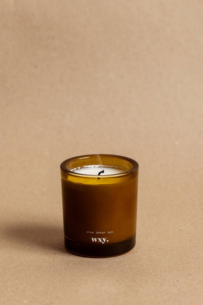 Wxy Scented Candle 150g - olive. lemon. sun.