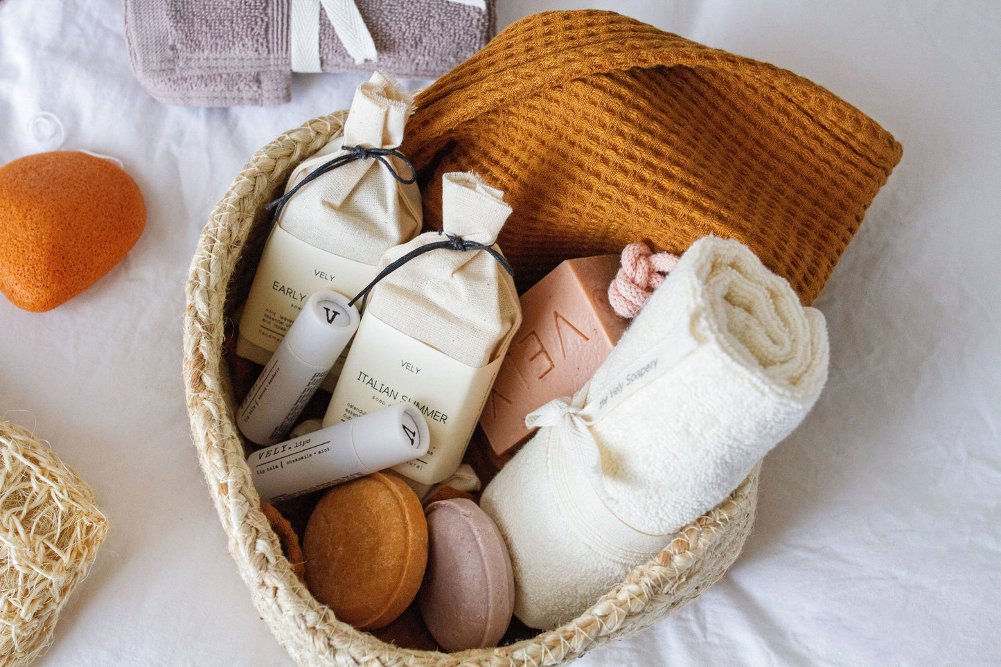 Natural Handmade Soap On A Rope "Boudoir"