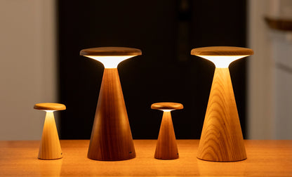 Sylva Table Lamp - Large Walnut