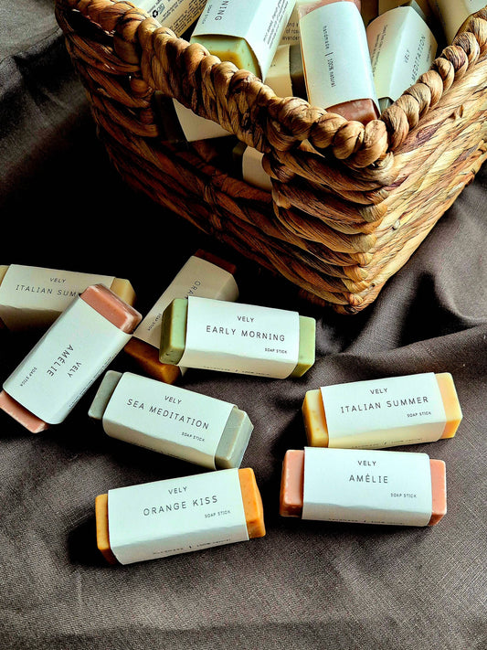 Natural Mini Soap, Guest Soap "Amélie", 50g