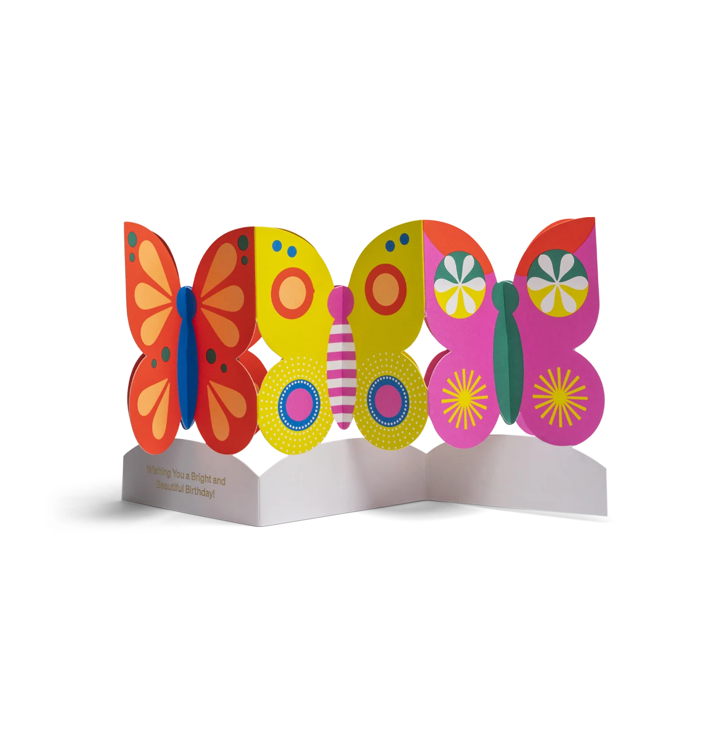 Bright & Beautiful Birthday Butterfly Pop-Up Card