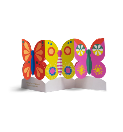 Bright & Beautiful Birthday Butterfly Pop-Up Card