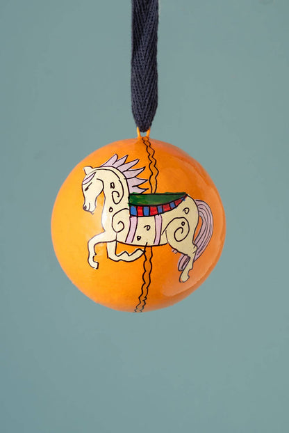 Horse Carousel Bauble