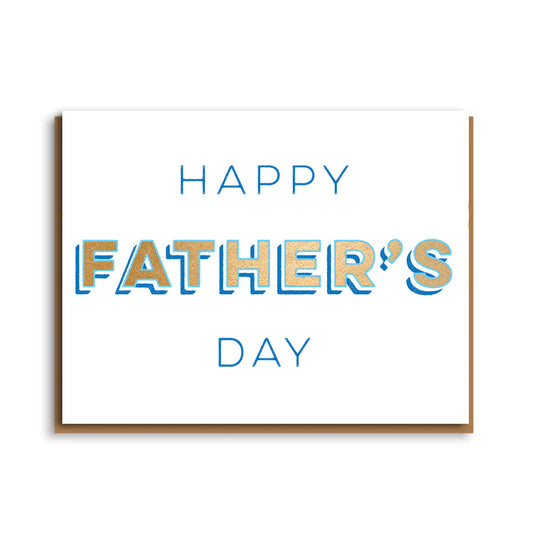 Happy Father's Day Greetings Card