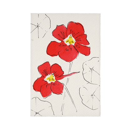 Charleston Collection Card - Nasturtium