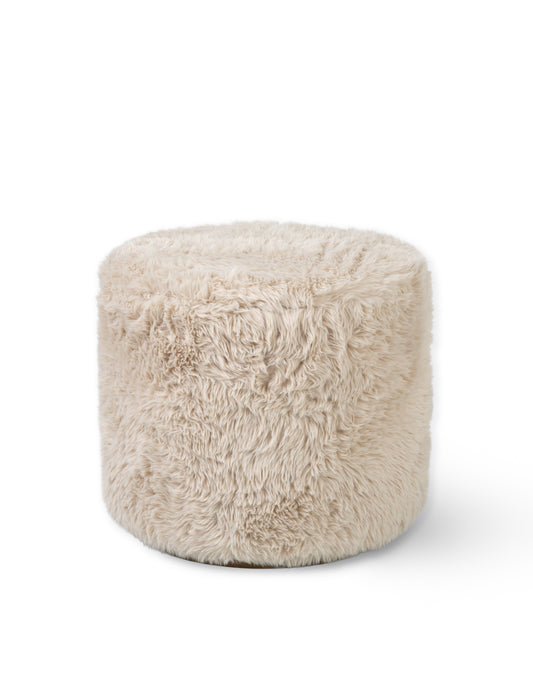 Eastcote Foot Stall / Cream + Ash Wood