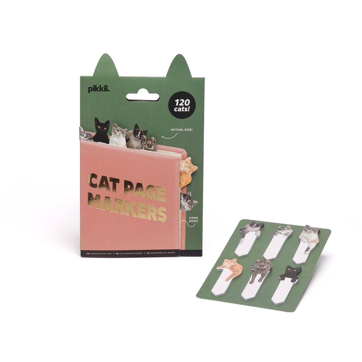 Cat Page Markers | Cute Sticky Tabs for Readers