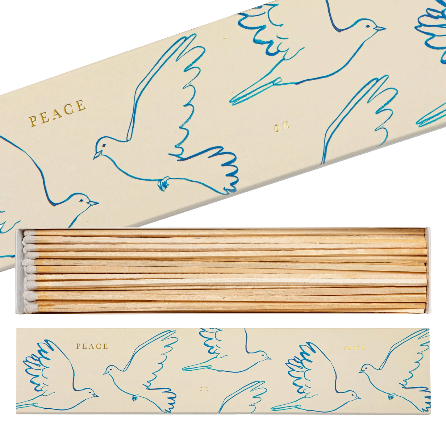 Archivist Extra Long Matches - Peace on Earth