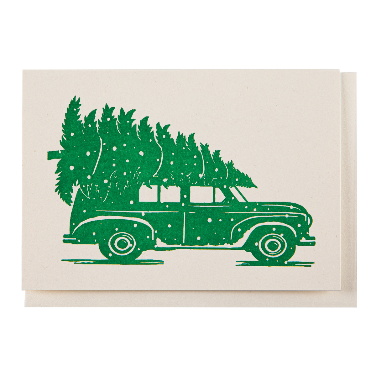 Driving Home for Christmas | Single Notelet Card