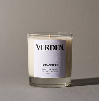 D'ORANGERIE SCENTED CANDLE, Made In the UK - 100% Vegan