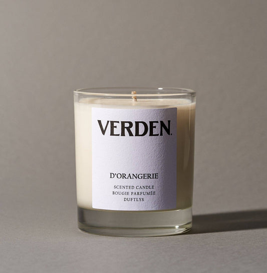 D'ORANGERIE SCENTED CANDLE, Made In the UK - 100% Vegan