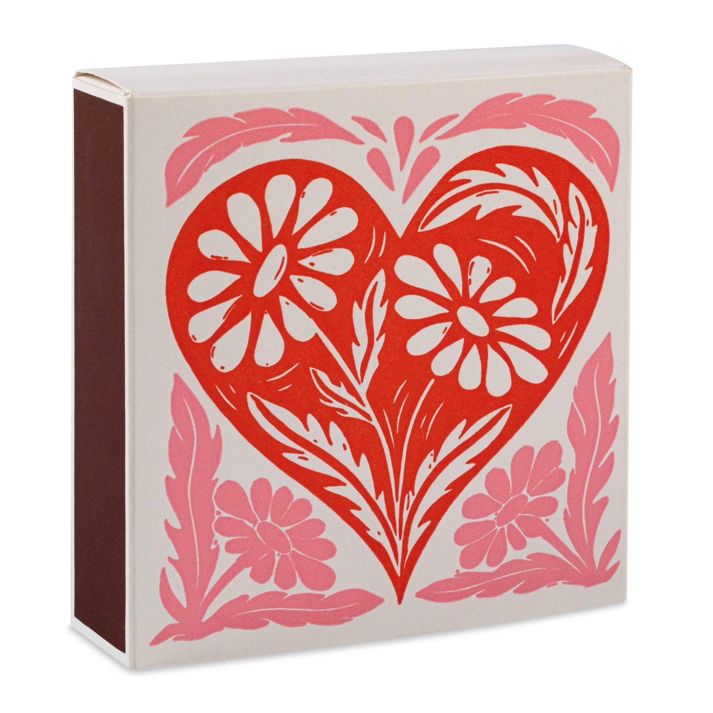 Botanical Heart | Square Matchboxes