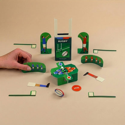 Mini Matches Rugby | Tabletop Game Set for Fans
