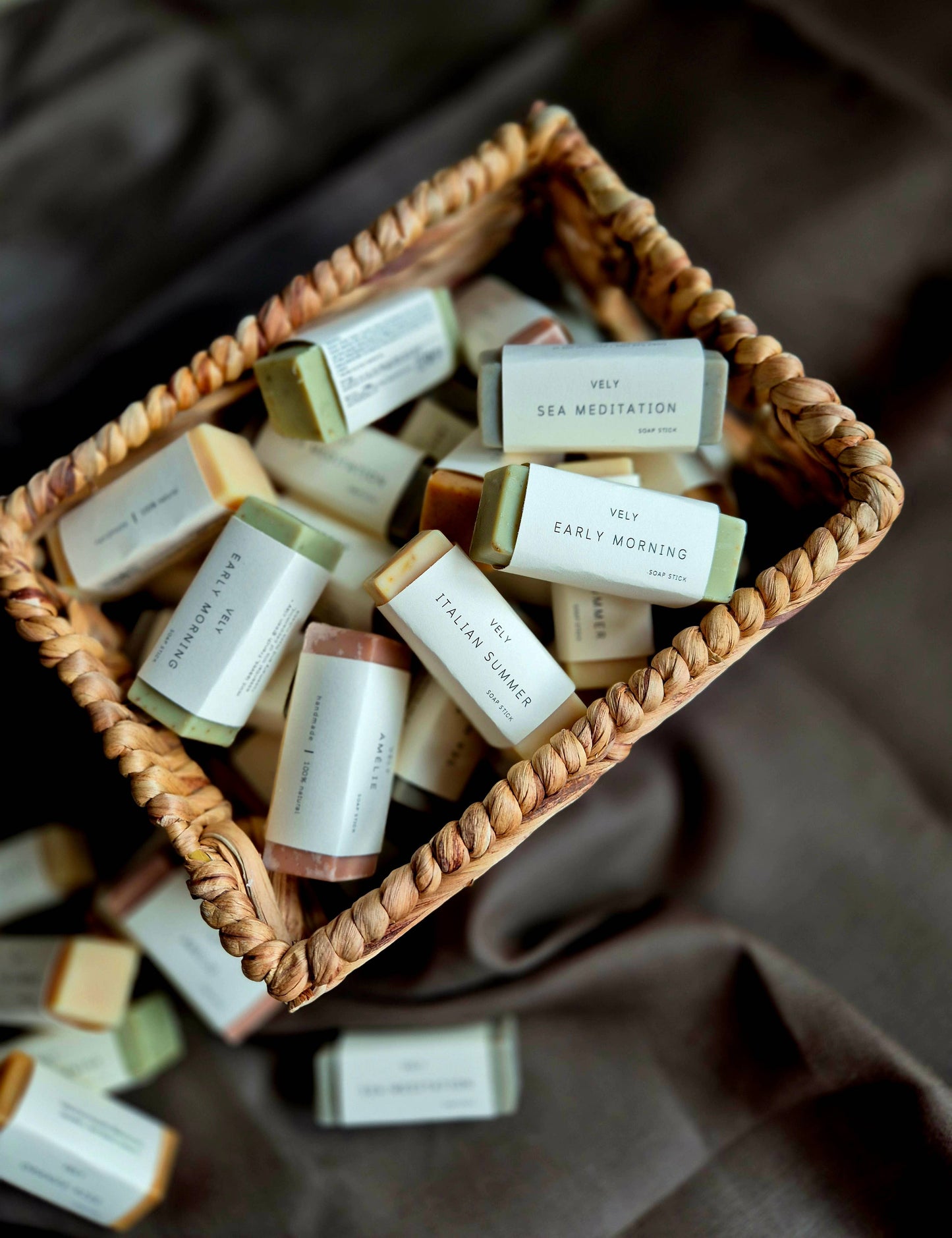 Natural Mini Soap, Guest Soap "Orange Kiss", 50g