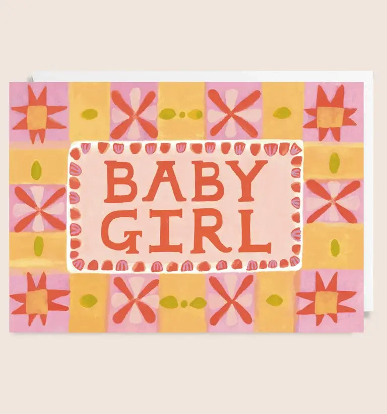 New Baby Card | Baby Girl