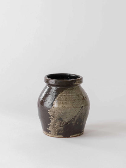 Franca Brown Utensil Pot